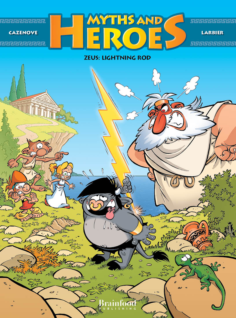 Φωτογραφία προϊόντος: BRAINFOOD ΕΚΔΟΤΙΚΗ MYTHS AND HEROES - ZEUS: LIGHTNING ROD