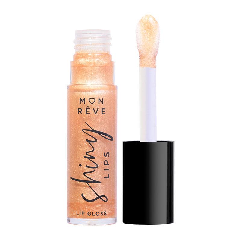 Φωτογραφία προϊόντος: Mon Reve Shiny Lips Moisturizing Lip Gloss 8ml | Απόχρωση 10 Peach Fizz