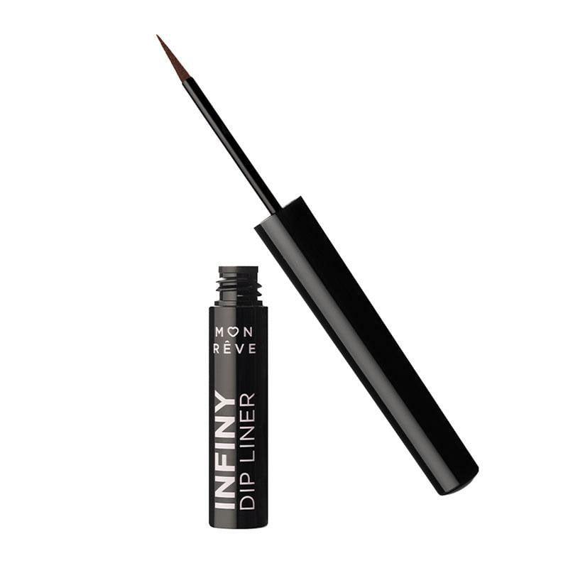 Φωτογραφία προϊόντος: Mon Reve Infiny Dip Waterproof Eyeliner 13 Brown Black