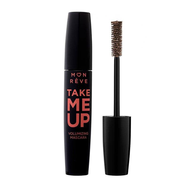 Φωτογραφία προϊόντος: Mon Reve Take Me Up Volumizing Mascara 11ml | Απόχρωση 02 Real Brown