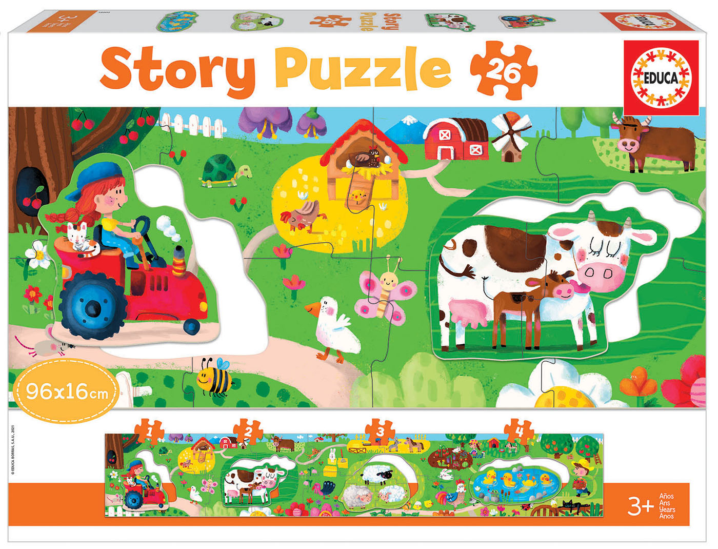 Φωτογραφία προϊόντος: Remoundo The Farm Story Puzzle (26 τμχ)
