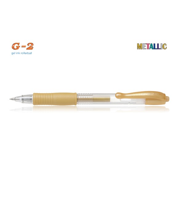 Φωτογραφία προϊόντος: Στυλό pilot G2 metallic 0.7 χρυσό