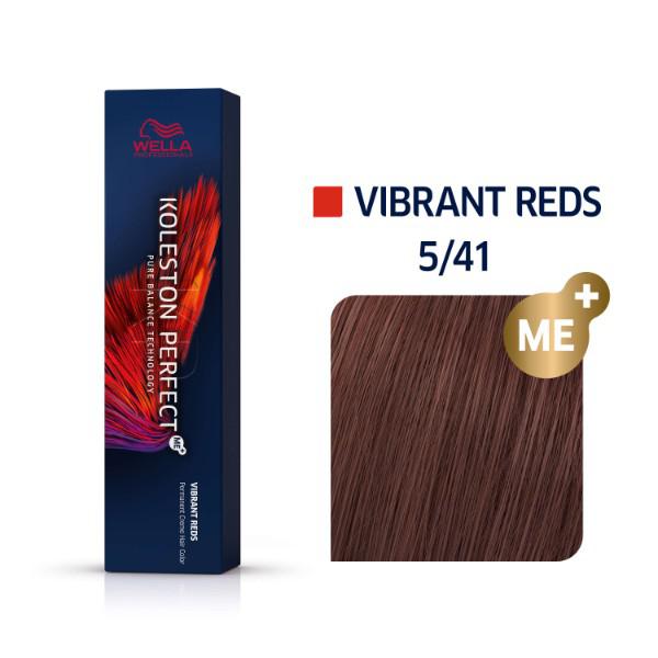 Φωτογραφία προϊόντος: Wella Professionals Koleston Perfect Me+ Vibrant Reds 5/41 60ml | Απόχρωση 5/41 Καστανό Ανοιχτό Κόκκινο Σαντρέ