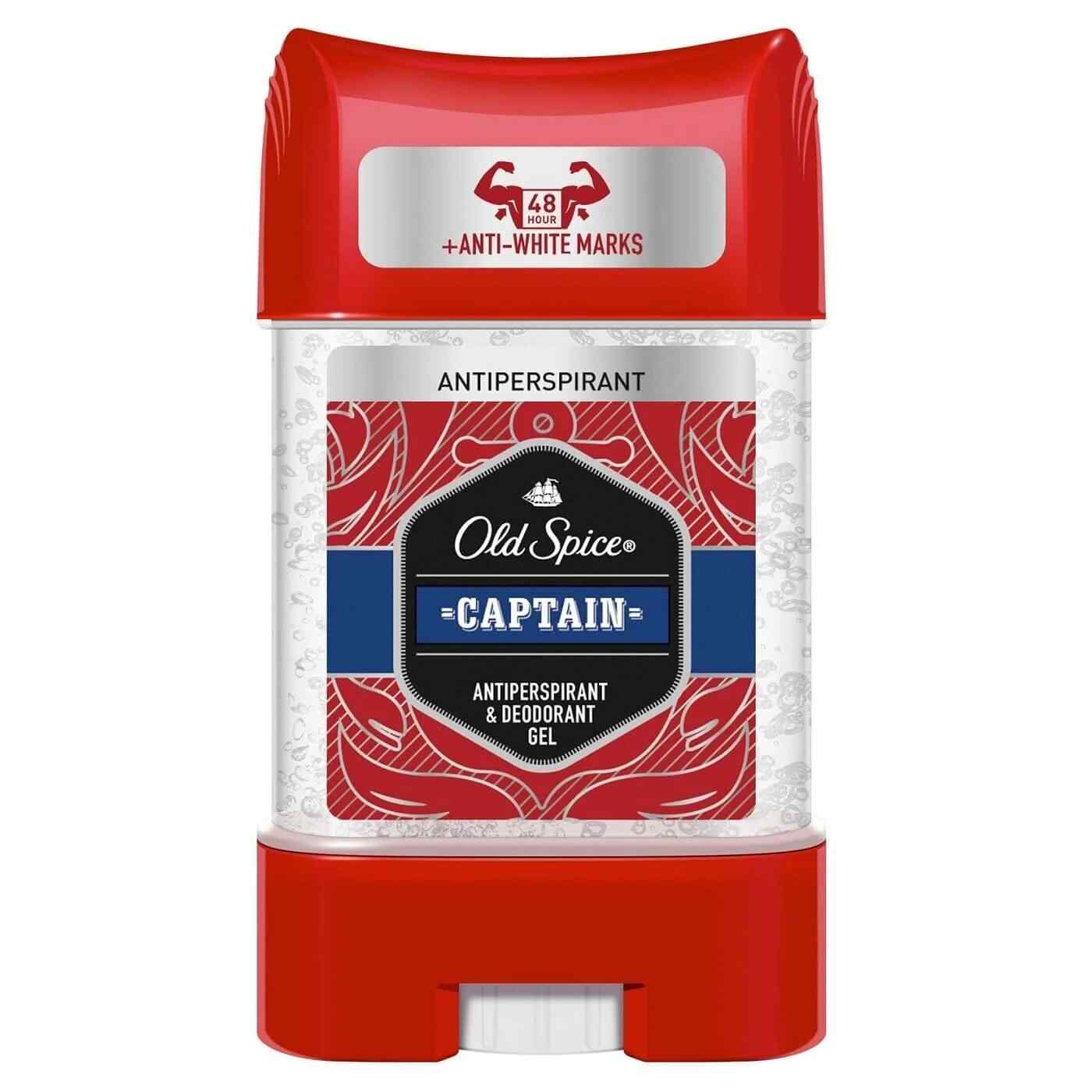 Φωτογραφία προϊόντος: Old Spice Captain Ανδρικό Αποσμητικό Gel Clear 70ml