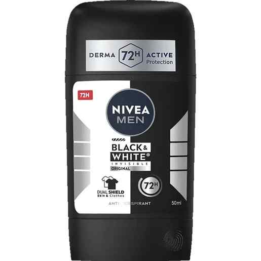 Φωτογραφία προϊόντος: Nivea Men Black & White Invisible Original Αποσμητικό Στικ 50ml