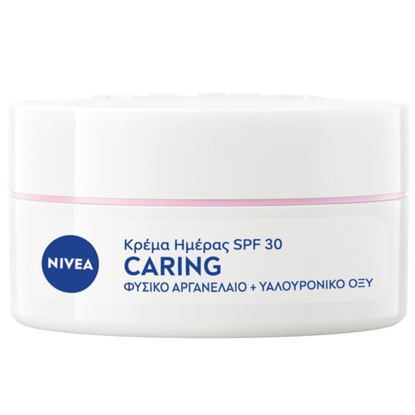 Φωτογραφία προϊόντος: NIVEA Caring Day Cream SPF30 Ενυδατική Κρέμα Ημέρας 50ml