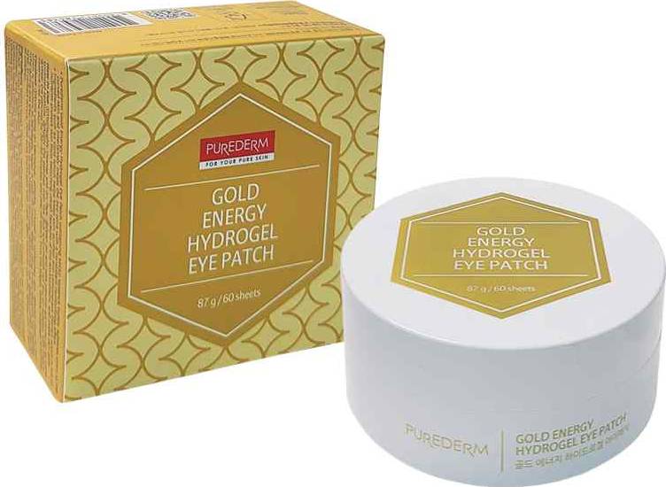 Φωτογραφία προϊόντος: Purederm Gold Energy Hydrogel Eye Patch Επιθέματα Ματιών Υδρογέλης με Χρυσό 60τμχ