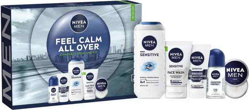 Φωτογραφία προϊόντος: Nivea Men Skincare Calm All Over Set Σετ Περιποίησης 5τμχ