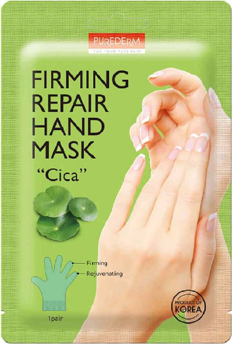 Φωτογραφία προϊόντος: PUREDERM Firming Repair Hand Mask Cica Μάσκα Χεριών για Σύσφιξη & Ανάπλαση 1 Ζεύγος