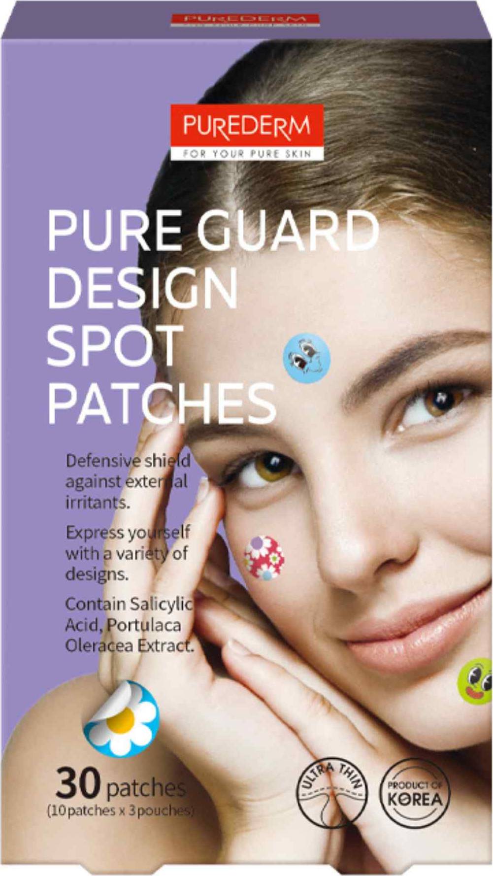 Φωτογραφία προϊόντος: PUREDERM Pure Guard Design Spot Patches Επιθέματα Για Σπυράκια Με Σχέδια 30τμχ