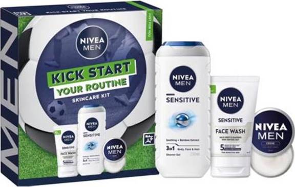 Φωτογραφία προϊόντος: NIVEA Men Kick Start Your Routine Set Σετ Περιποίησης 3τμχ