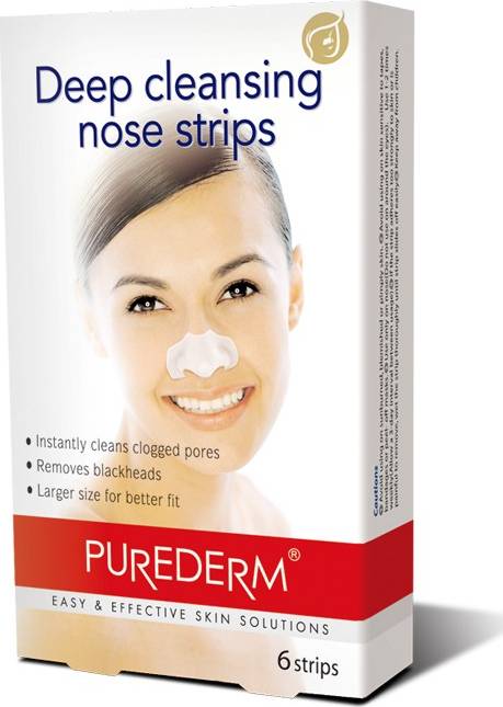 Φωτογραφία προϊόντος: Purederm Deep Cleansing Nose Strips Ταινίες Καθαρισμού Για Τη Μύτη 6τμχ