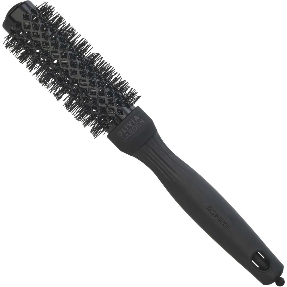 Φωτογραφία προϊόντος: Κεραμική Βούρτσα Olivia Garden Blowout Shine Wavy Black Label 25mm