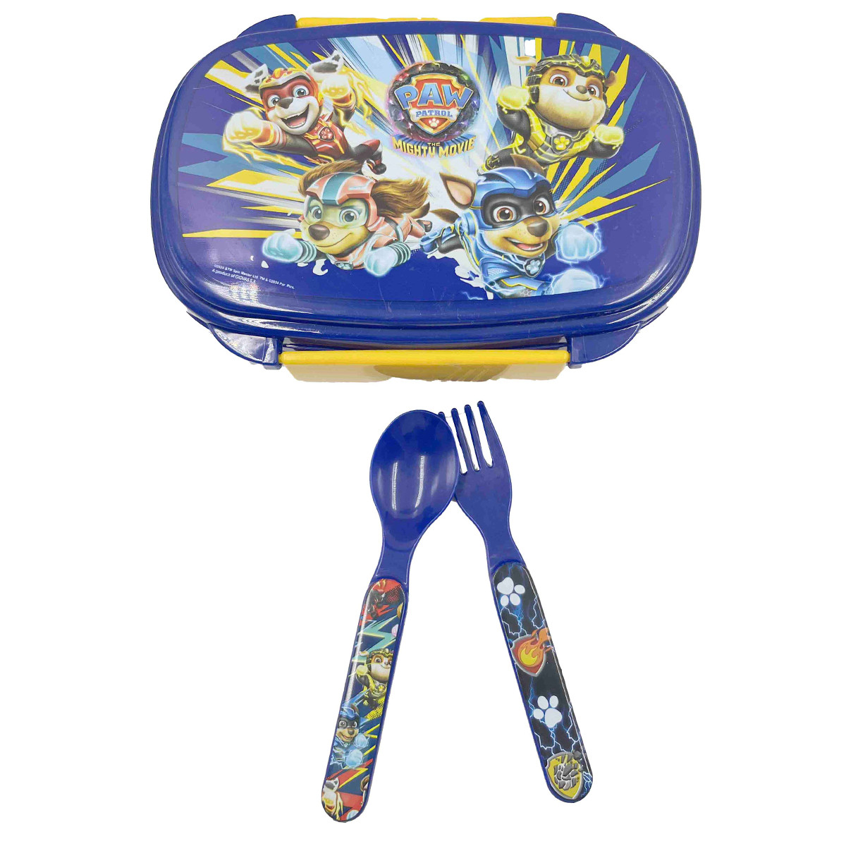 Φωτογραφία προϊόντος: Δοχείου φαγητού Paw Patrol με κουτάλι και πιρούνι