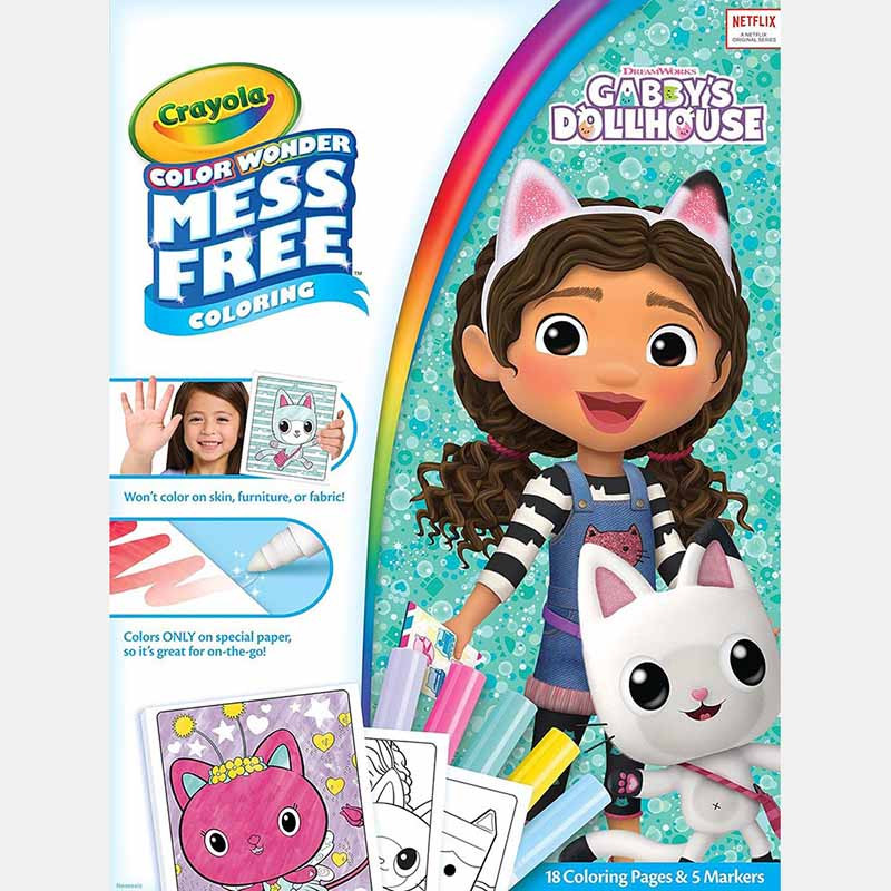 Φωτογραφία προϊόντος: Giochi Preziosi Σετ Ζωγραφικής Crayola Color Wonder Gabby's Dollhouse