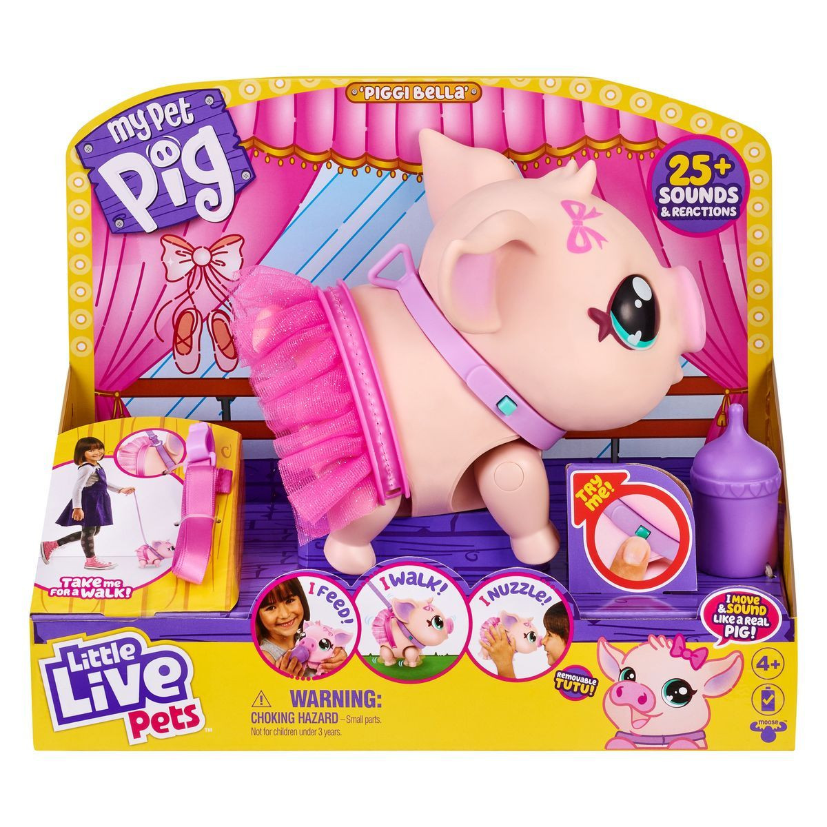 Φωτογραφία προϊόντος: Giochi Preziosi Lucky το Γουρουνάκι Little Live Pets με ήχους