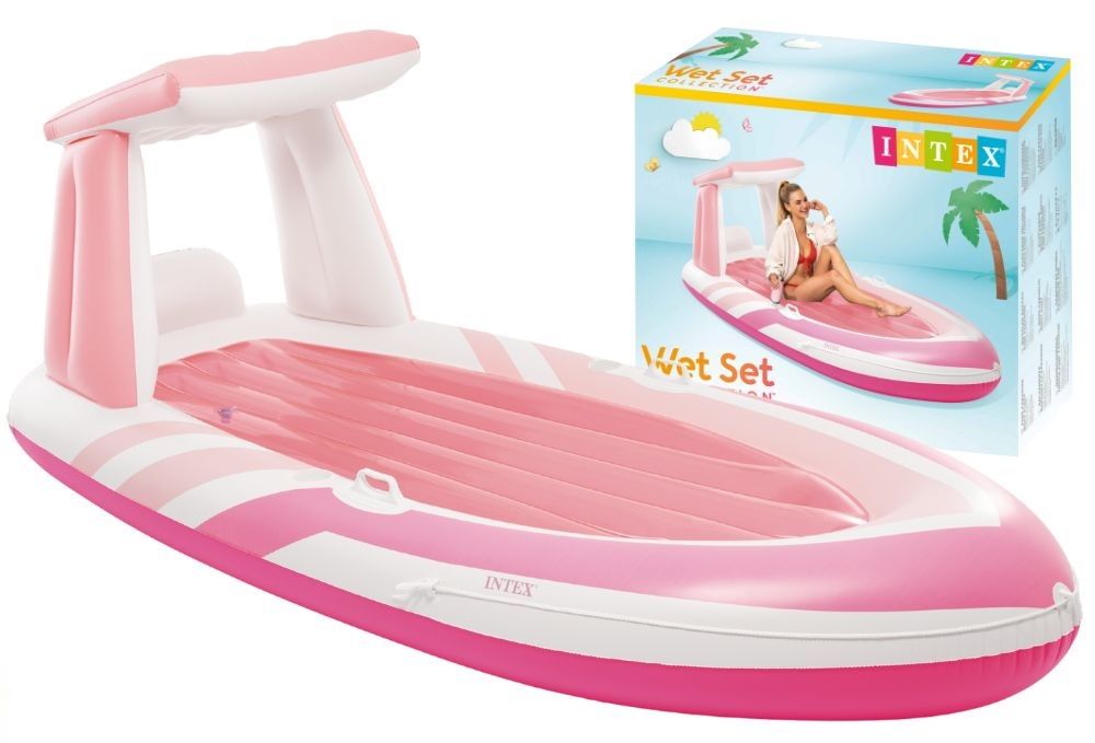 Φωτογραφία προϊόντος: Στρώμα Θαλάσσης INTEX Pink Paradise Boat Float (57804)