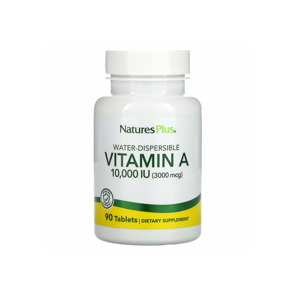 Φωτογραφία προϊόντος: Nature's Plus Vitamin A 10.000 IU Water Dispersible, 90 ταμπλέτες