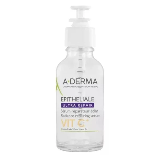 Φωτογραφία προϊόντος: A-Derma Epitheliale Ultra Repair Radiance Repairing Serum Vit C+ (Ορός Επανόρθωσης Λάμψης) 30ml