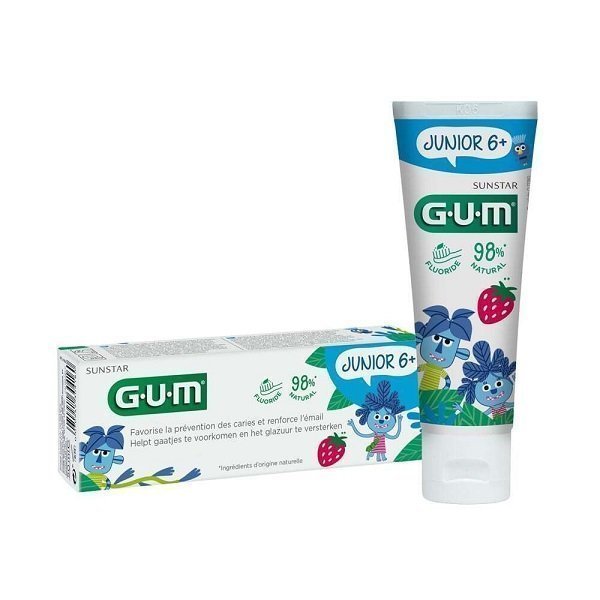 Φωτογραφία προϊόντος: GUM Οδοντόκρεμα 50ml 1450 ppm με Γεύση Φράουλα για 6+ χρονών