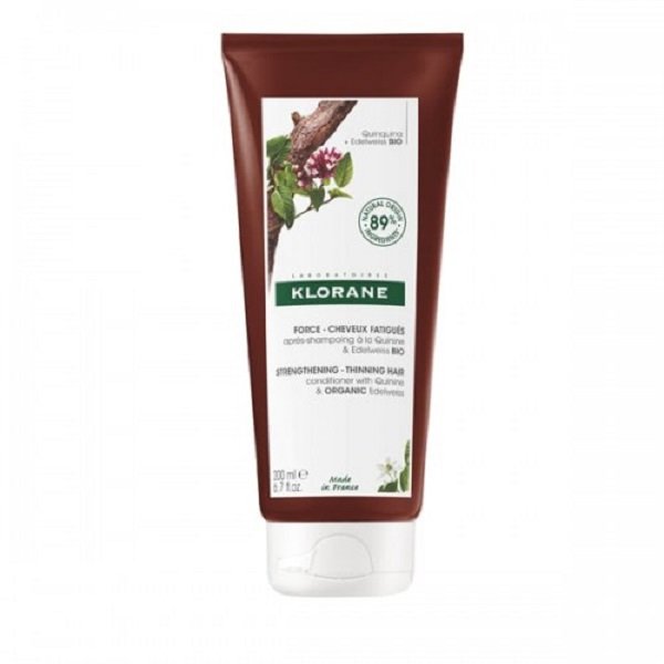 Φωτογραφία προϊόντος: Klorane Conditioner Anti-Hair Loss for Thining Hair with Quinine & Organic Edelweiss Μαλακτική & Δυναμωτική Κρέμα με Κινίνη & Βιολογικό Εντελβάϊς κατά της Τριχόπτωσης, 200ml