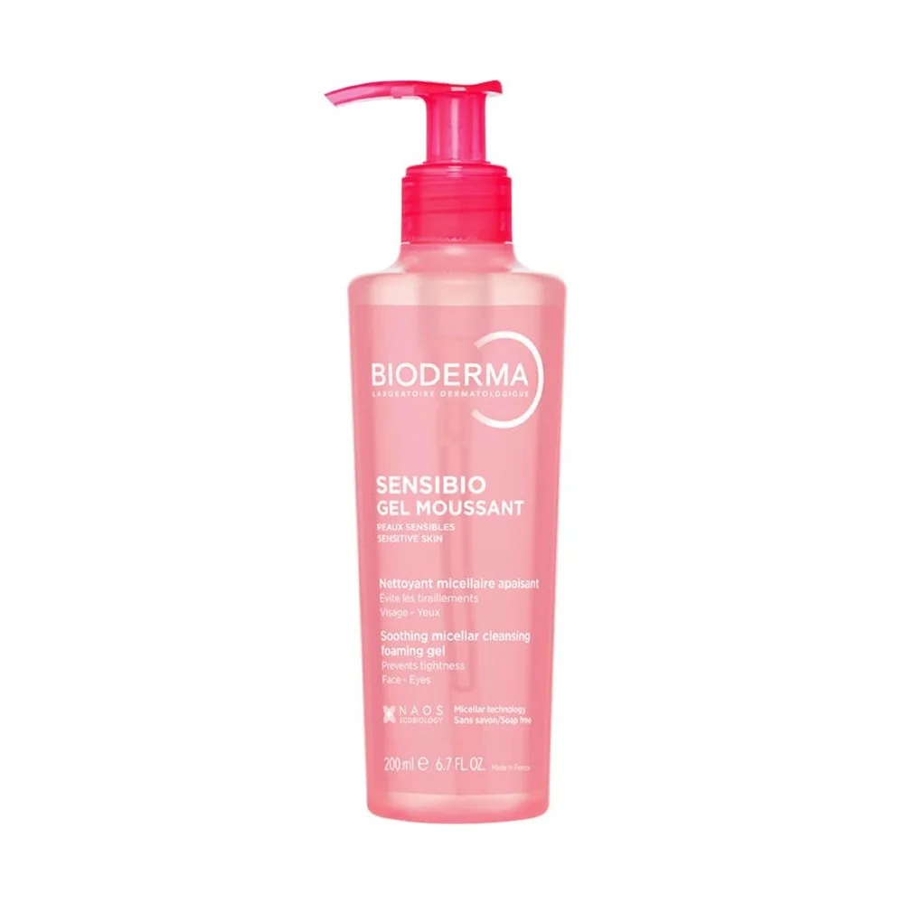 Φωτογραφία προϊόντος: Bioderma Sensibio Gel Moussant Καταπραϋντικό Ήπιο Τζελ Καθαρισμού για Ευαίσθητες Επιδερμίδες, 200ml