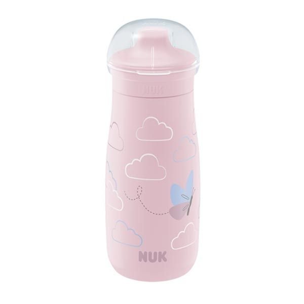 Φωτογραφία προϊόντος: Nuk Mini Me Sip 9m+ Παγουράκι Με Ρύγχος Ροζ 300ml.
