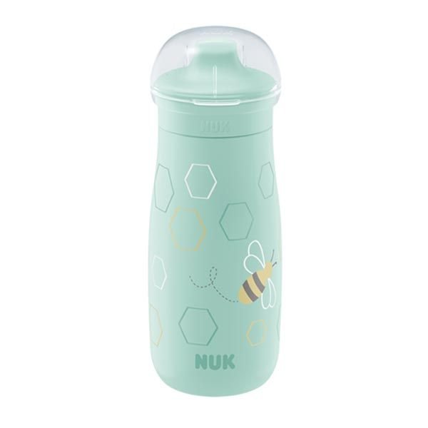 Φωτογραφία προϊόντος: NUK Mini-Me Sip Παιδικό Παγούρι με Ρύγχος 9m+, 300ml - Τιρκουάζ Μέλισσα