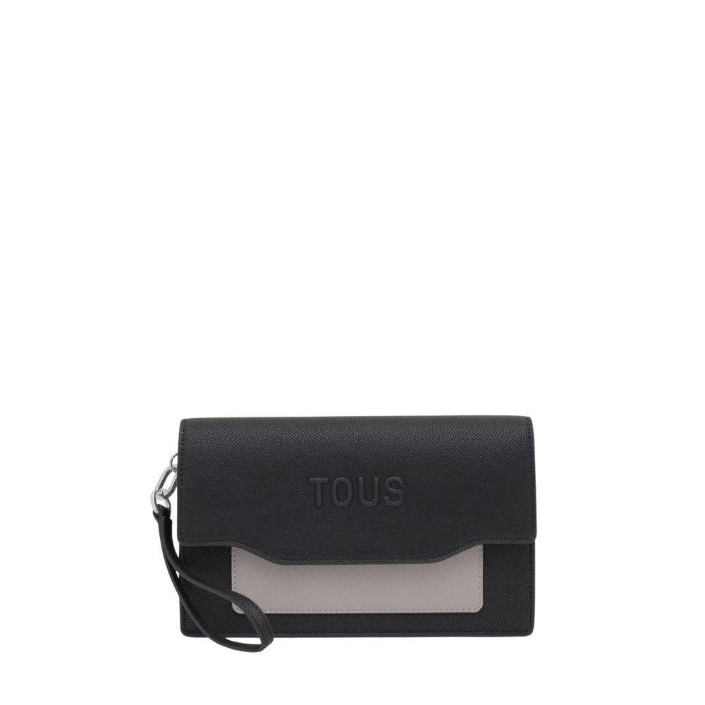 Φωτογραφία προϊόντος: Tous Clutch Audree Saffiano Negro-Gris Τσάντα Γυναικεία 2002286952