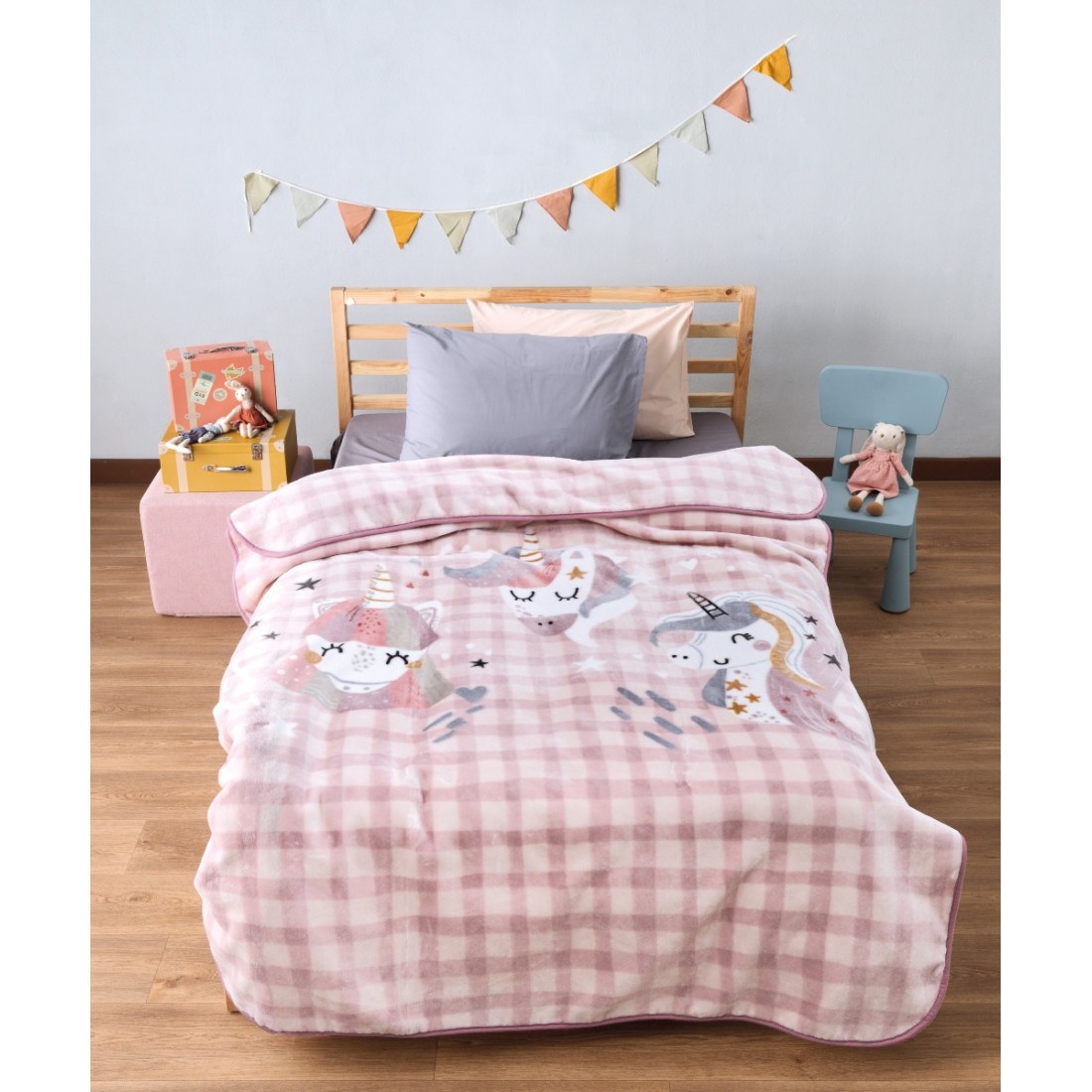 Φωτογραφία προϊόντος: KENTIA HOME CORNO ΚΟΥΒΕΡΤΑ MONH 160x220