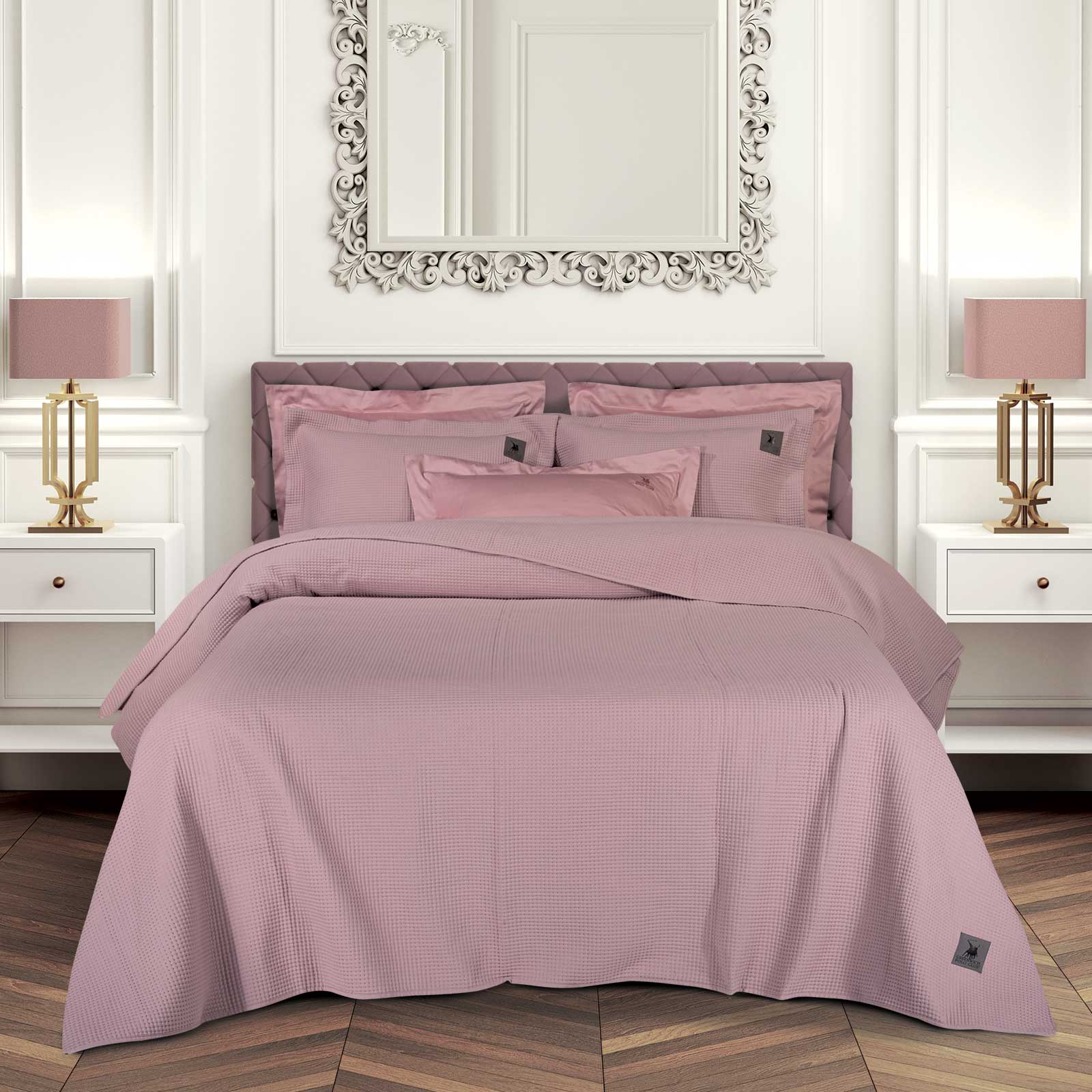 Φωτογραφία προϊόντος: G.P.C. POLO ΚΟΥΒΕΡΛΙ MICRO-SATIN KING SIZE 240x250 ESSENTIAL 3976 NUDE