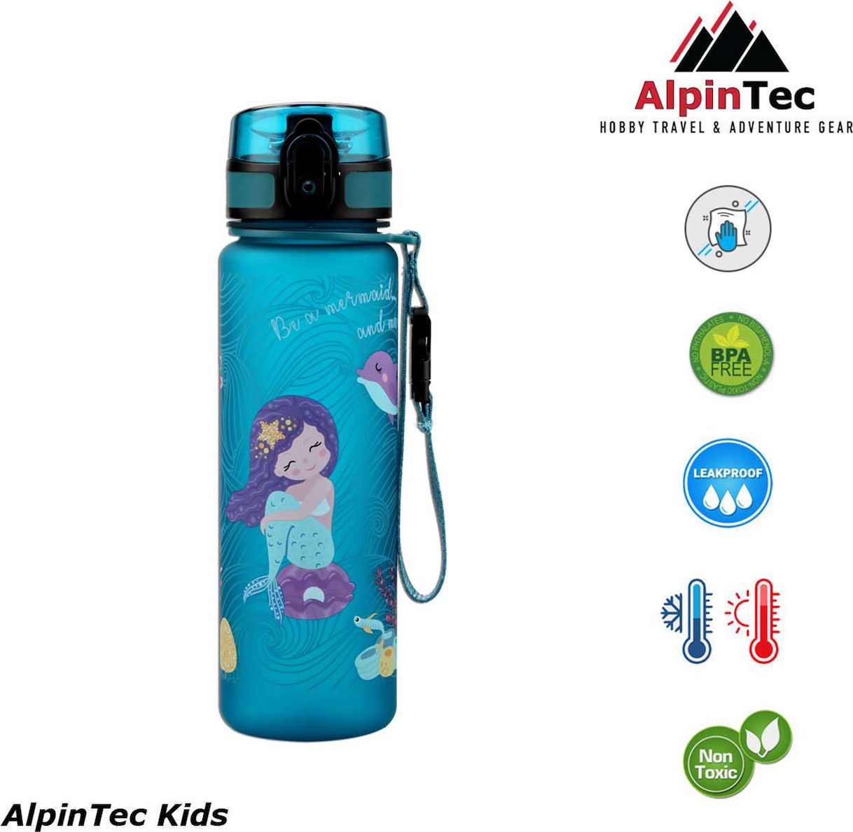 Φωτογραφία προϊόντος: Παγούρι Kids Mermaid (500ml) – AlpinPro