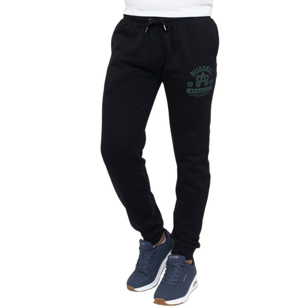 Φωτογραφία προϊόντος: A3016-2-099 - RUSSELL ATHLETIC INTERLINK CUFFED SWEATPANT BLACK Color