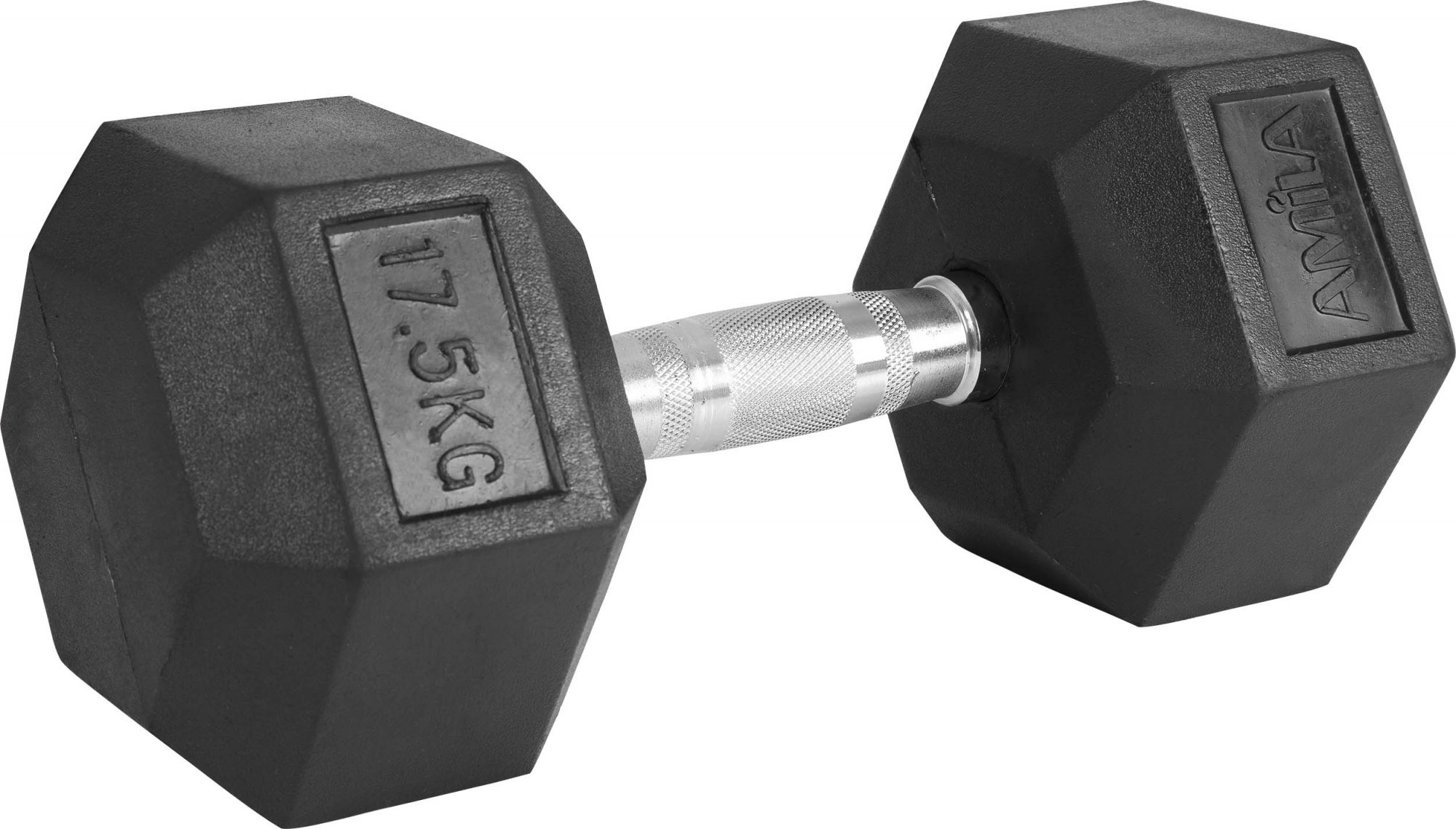 Φωτογραφία προϊόντος: AMILA Αλτήρας Εξάγωνος Rubber Cover Class A - 17,5Kg (84542)