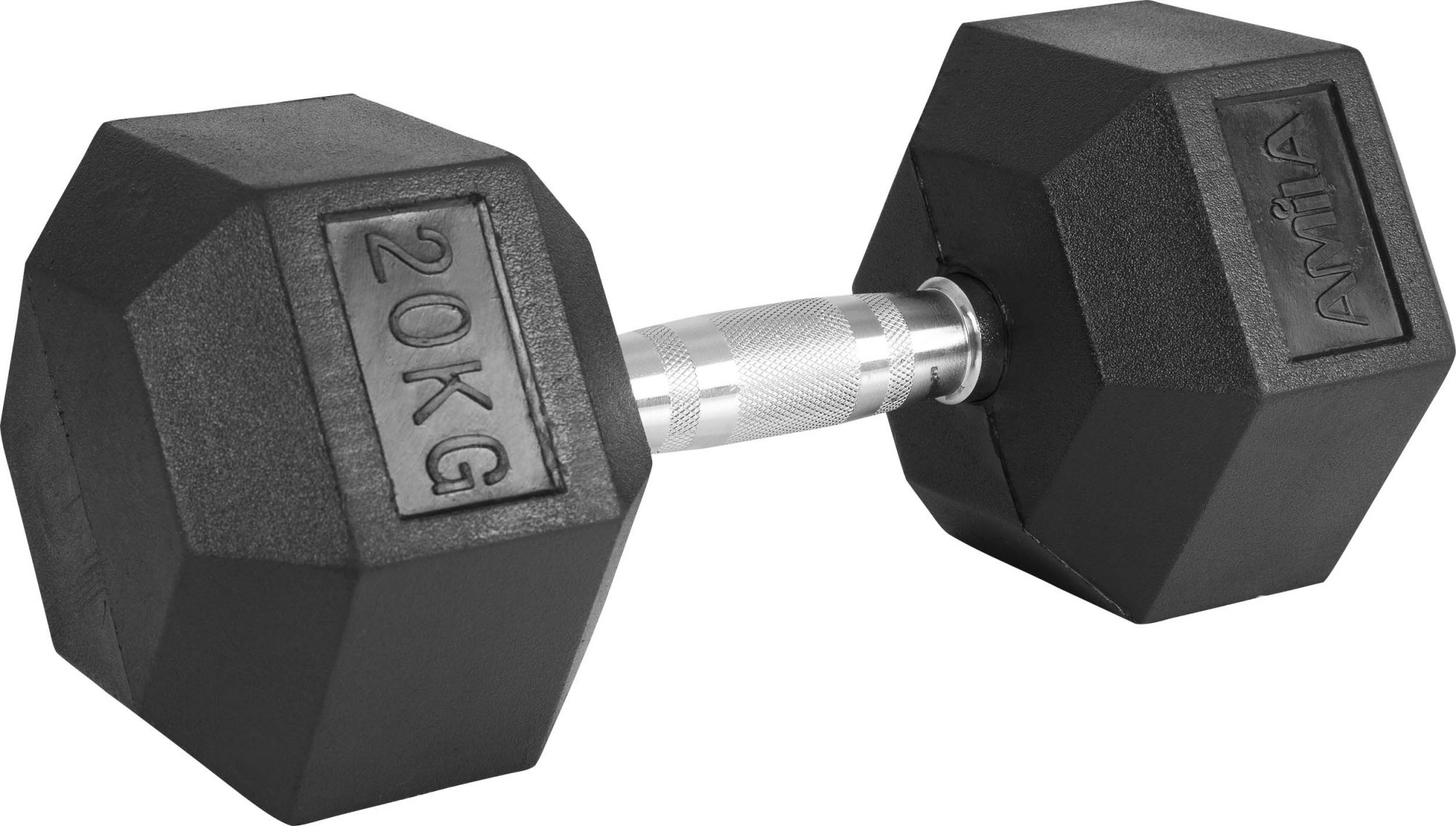 Φωτογραφία προϊόντος: AMILA Αλτήρας Εξάγωνος Rubber Cover Class A - 20,0Kg (84543)