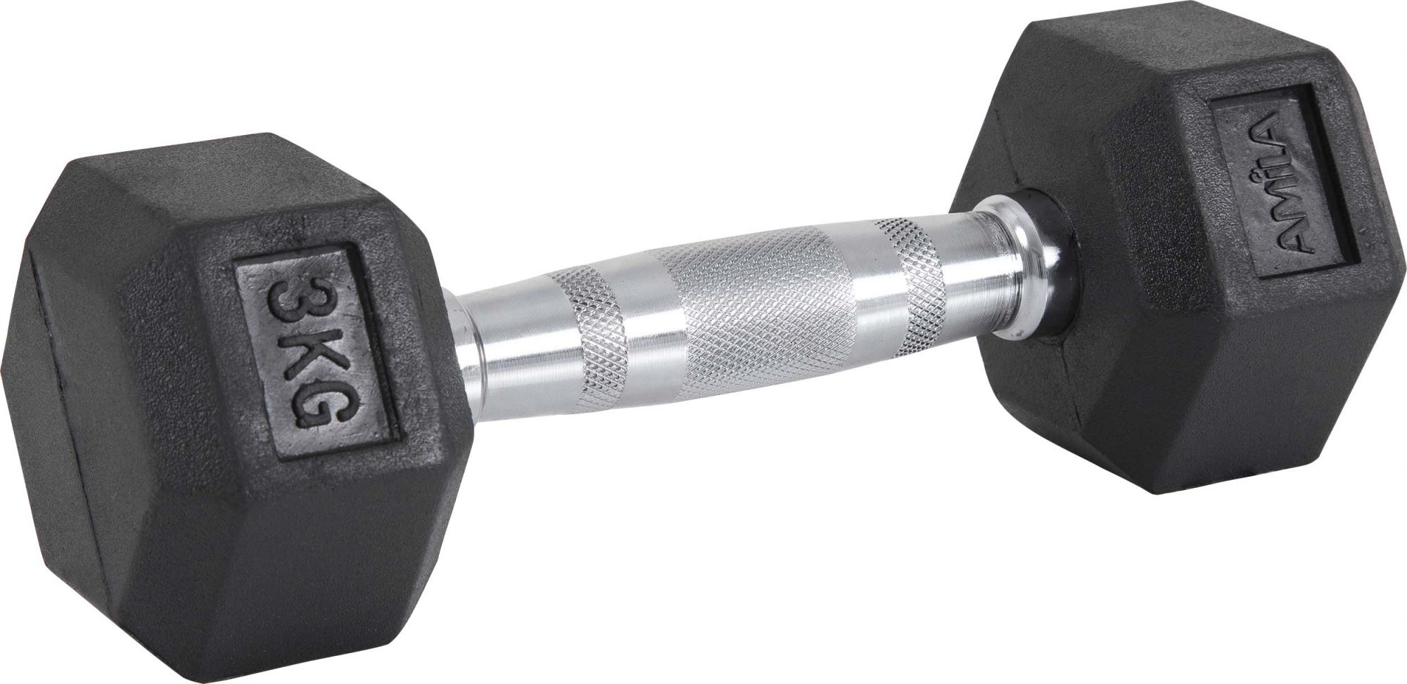 Φωτογραφία προϊόντος: AMILA Αλτήρας Εξάγωνος Rubber Cover Class A - 3,0Kg (84764)
