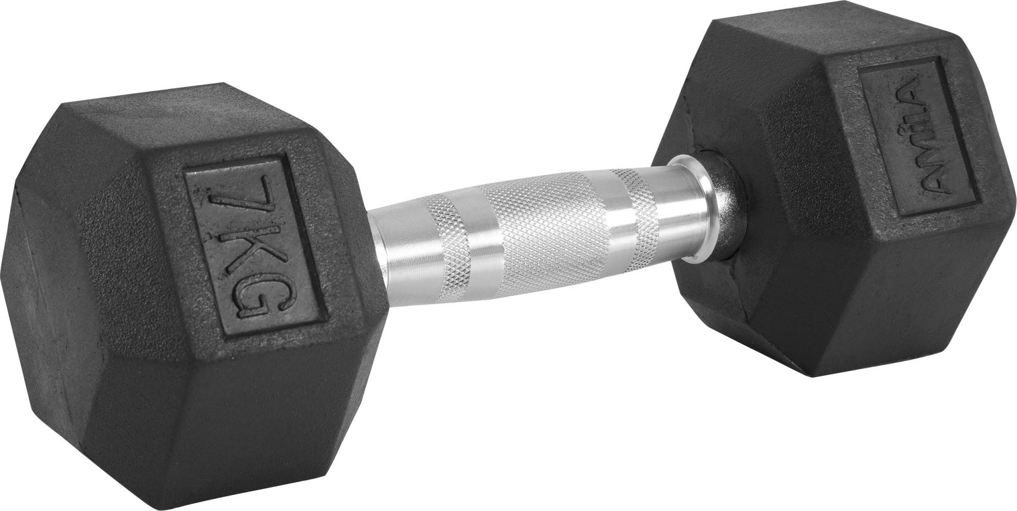 Φωτογραφία προϊόντος: AMILA Αλτήρας Εξάγωνος Rubber Cover Class A - 7,0kg (84766)
