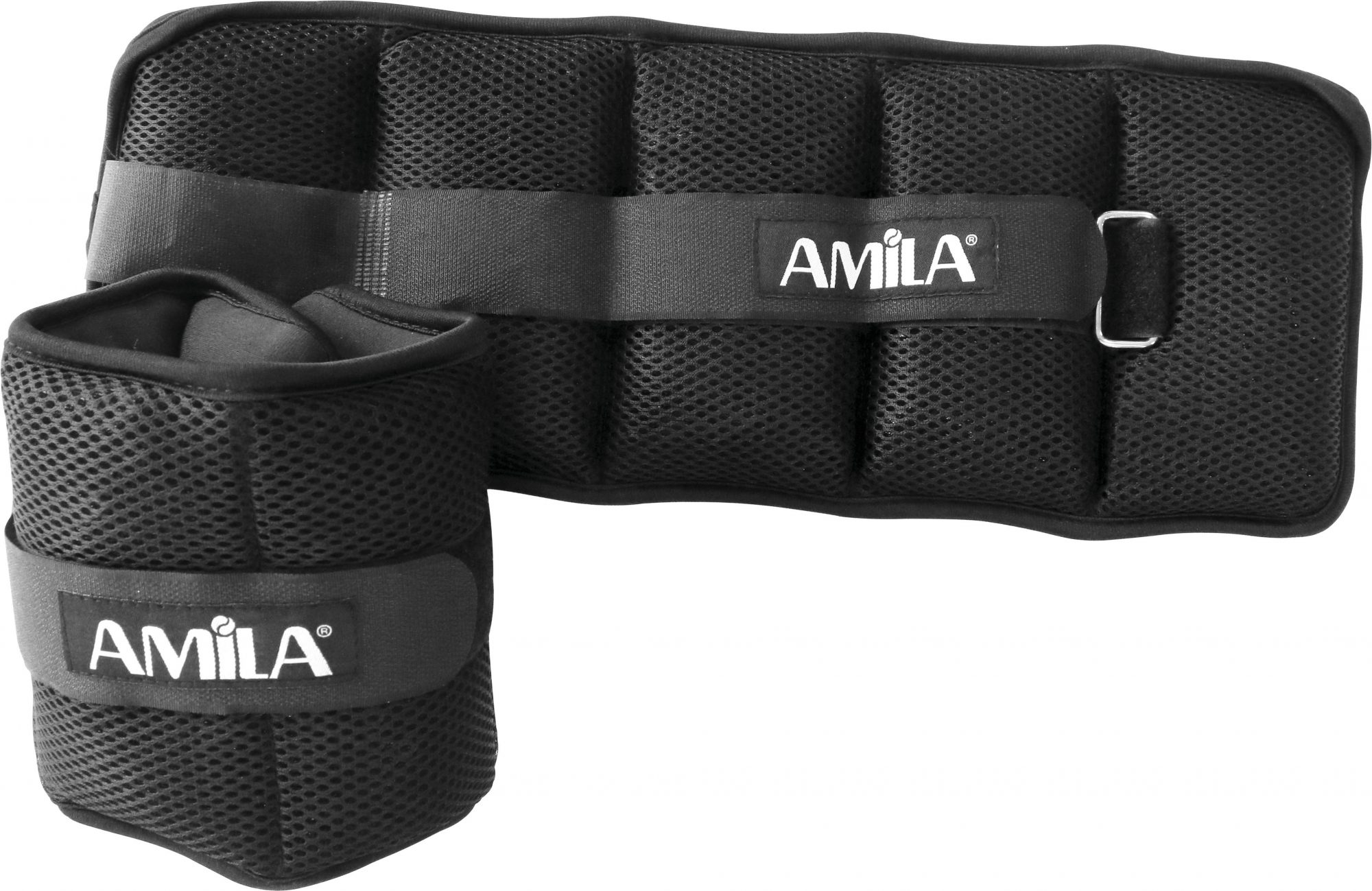 Φωτογραφία προϊόντος: AMILA Βάρη άκρων Neoprene 2x2,50kg (44149)