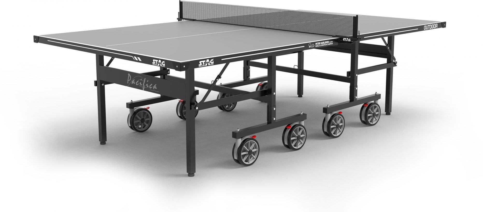 Φωτογραφία προϊόντος: Τραπέζι Ping Pong Εξωτερικού Χώρου Stag Pacifica Γκρι (42801)