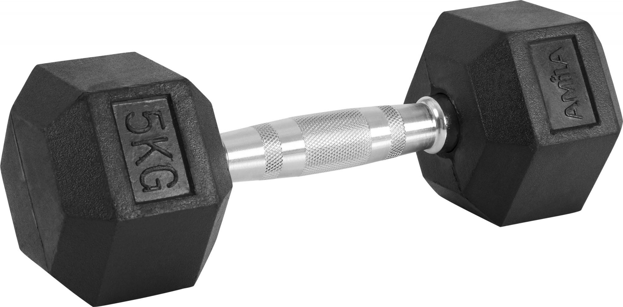 Φωτογραφία προϊόντος: AMILA Αλτήρας Εξάγωνος Rubber Cover Class A - 5,0Kg (84765)