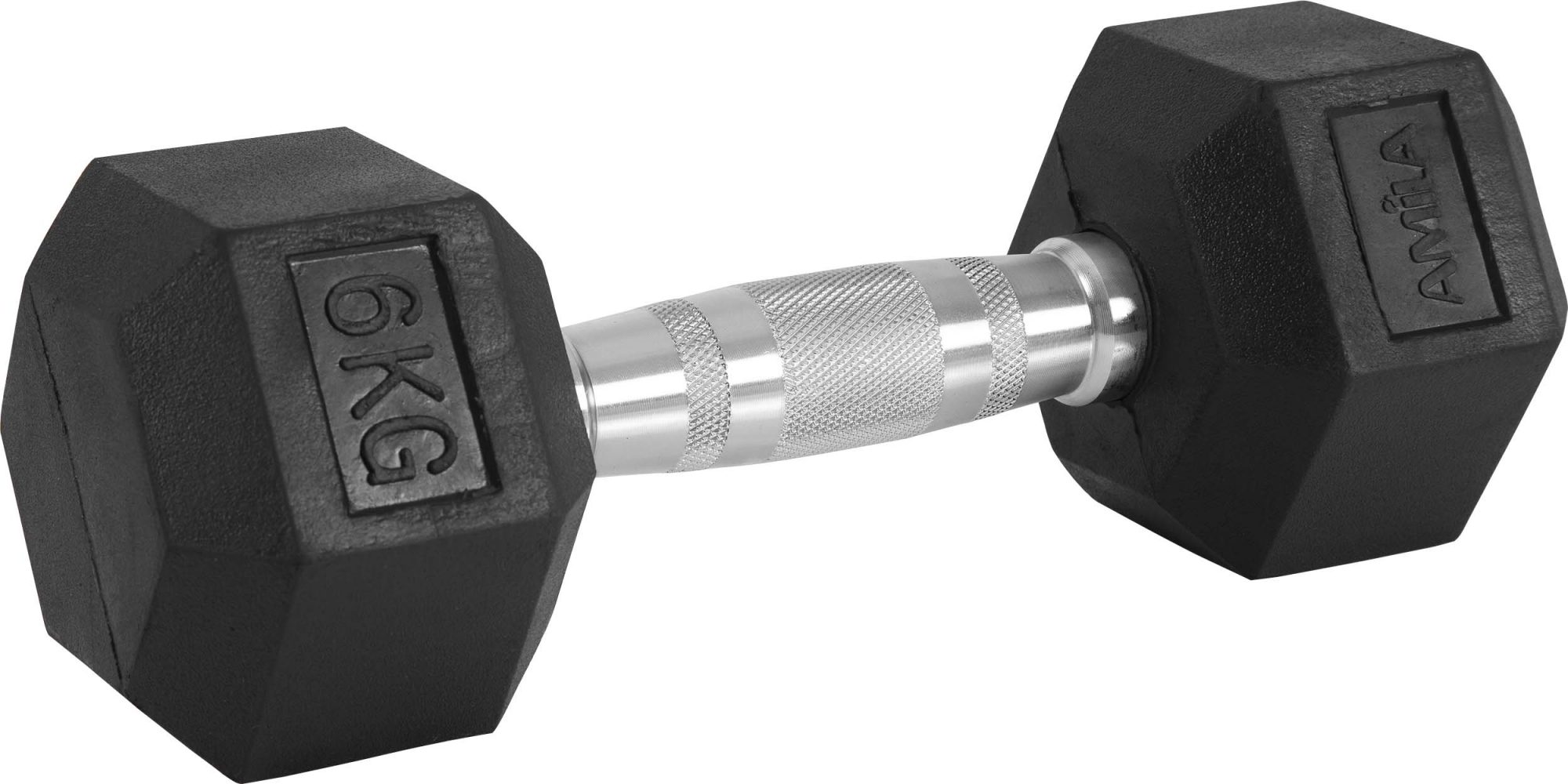 Φωτογραφία προϊόντος: AMILA Αλτήρας Εξάγωνος Rubber Cover Class A - 6,0Kg (84537)