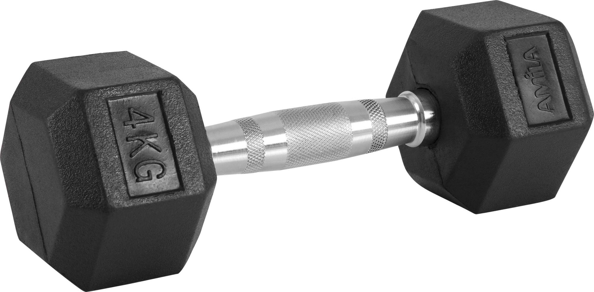 Φωτογραφία προϊόντος: AMILA Αλτήρας Εξάγωνος Rubber Cover Class A - 4,0Kg (84536)