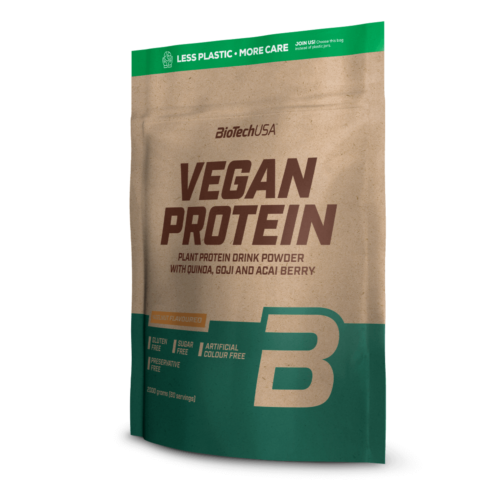 Φωτογραφία προϊόντος: BioTechUSA Vegan Protein 2000g Hazelnut (10024030900)