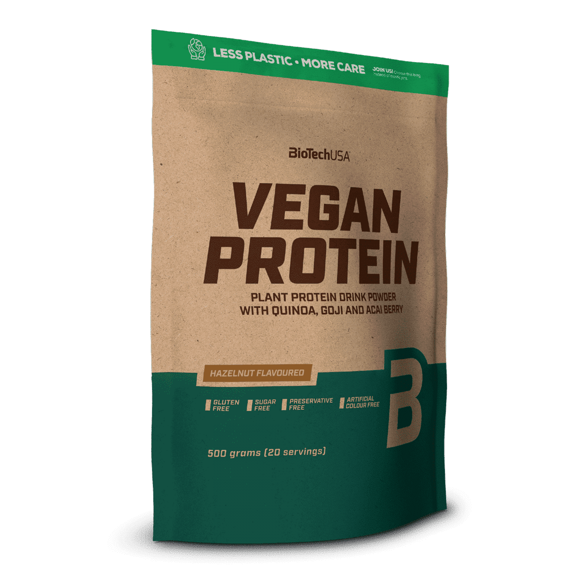 Φωτογραφία προϊόντος: BioTechUSA Vegan Protein 500g Hazelnut (10024010900)