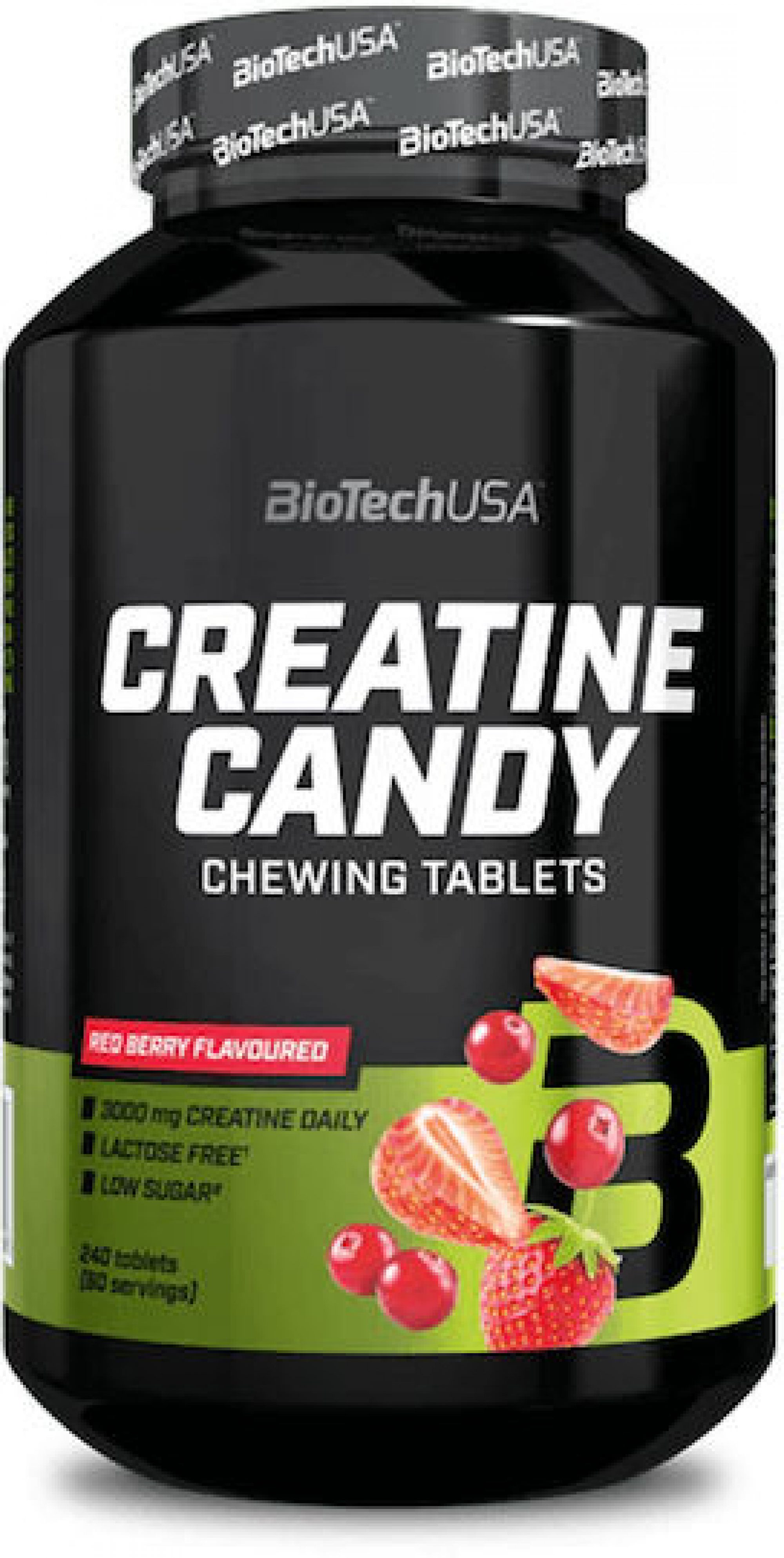 Φωτογραφία προϊόντος: BioTechUSA Creatine Candy 240 tbl red berry (13022010100)