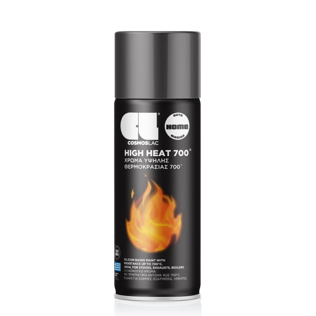Φωτογραφία προϊόντος: Σπρέι COSMOS LAC HIGH HEAT ΑΝΘΡΑΚΙ Νo356 400ml