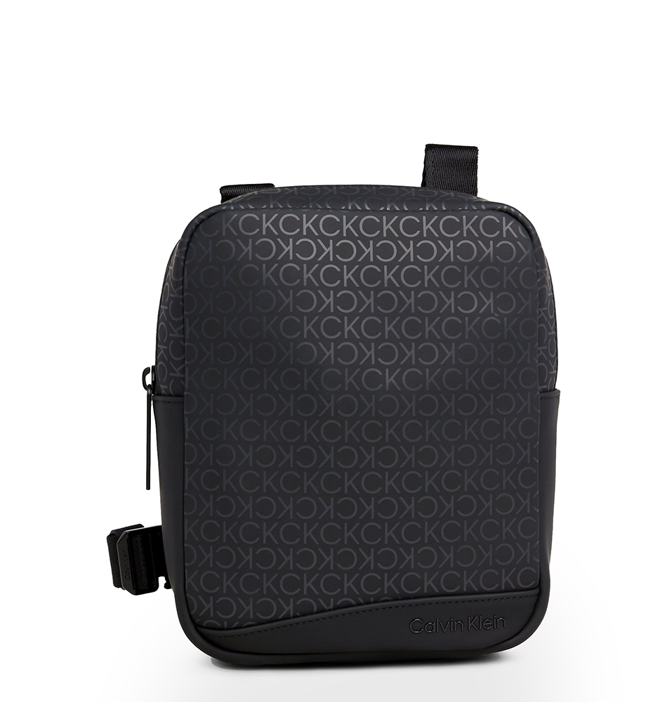 Φωτογραφία προϊόντος: Τσαντάκι χιαστί CALVIN KLEIN Rubberized Reporter 11227 Μαύρο