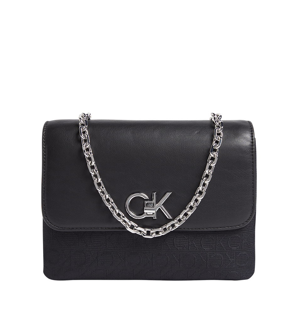Φωτογραφία προϊόντος: Τσάντα CALVIN KLEIN Re-Lock Double 11877 Μαύρο (K60K611877-0GK)