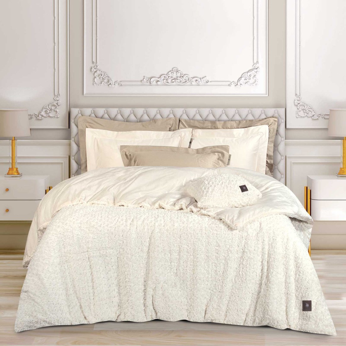 Φωτογραφία προϊόντος: Κουβερτοπάπλωμα Rabbit Faux Fur King Essential 240x250cm Greenwich Polo Club 3959