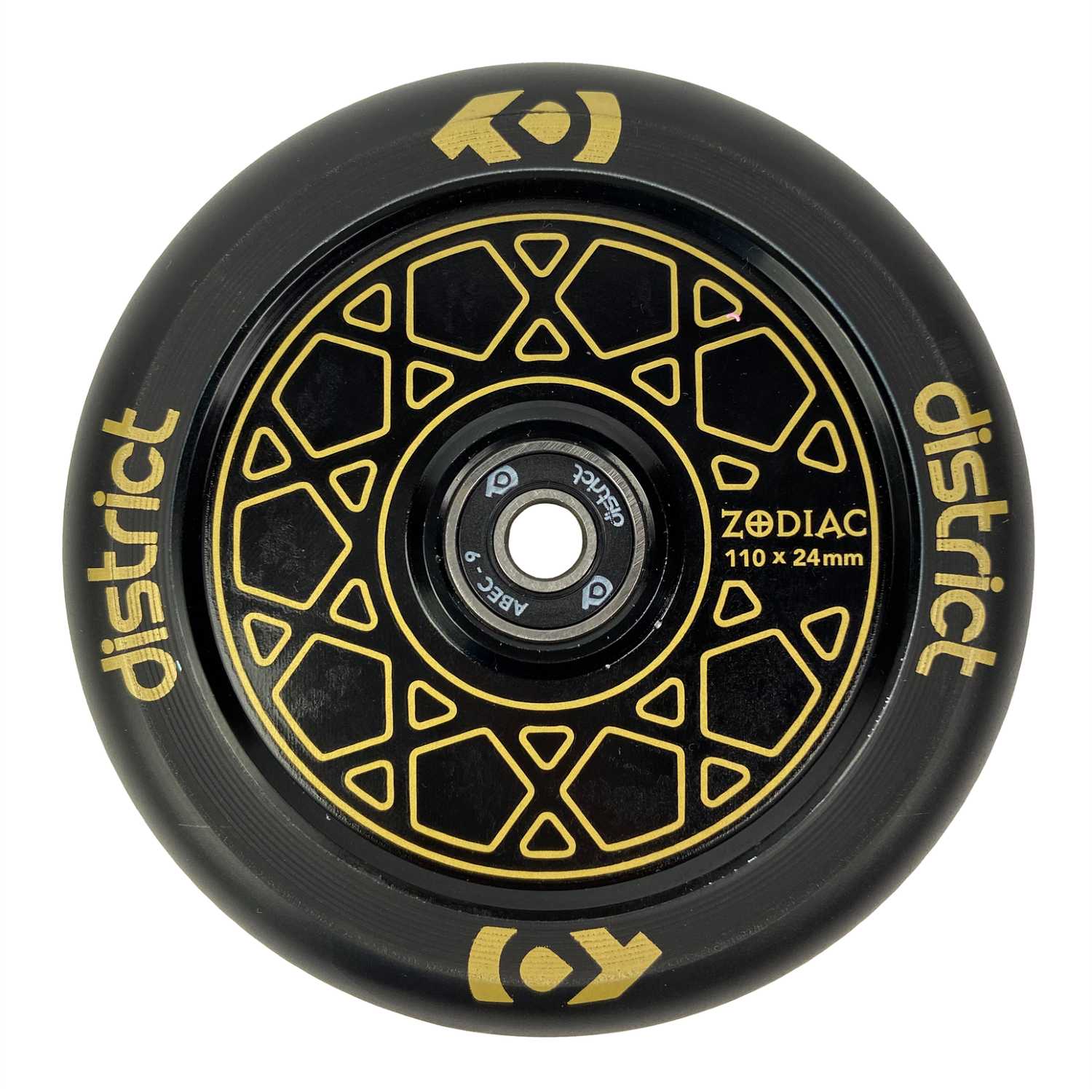 Φωτογραφία προϊόντος: DISTRICT SCOOTERING DISTRICT Zodiac Wheel 110 - Gold